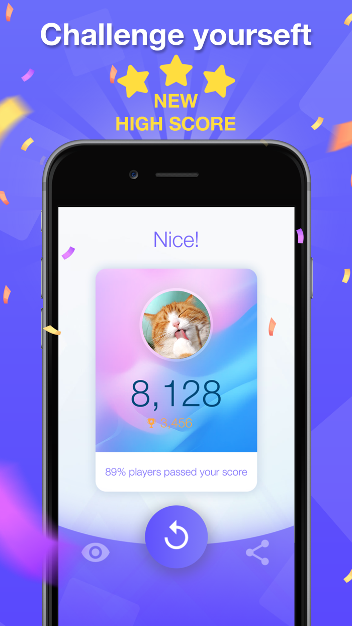 NINES Purple Block Puzzle