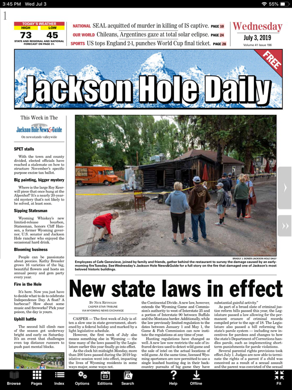 Screenshot #4 pour Jackson Hole Daily