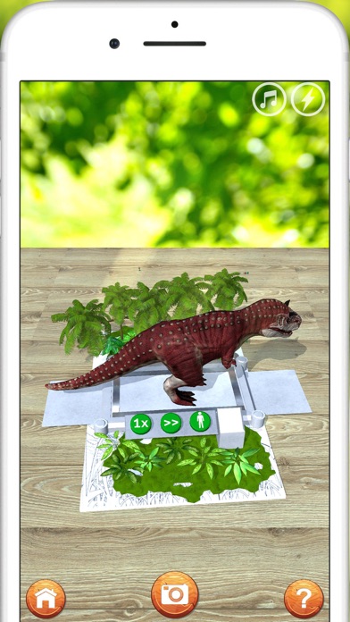 AR 3D dinosaurs Screenshot