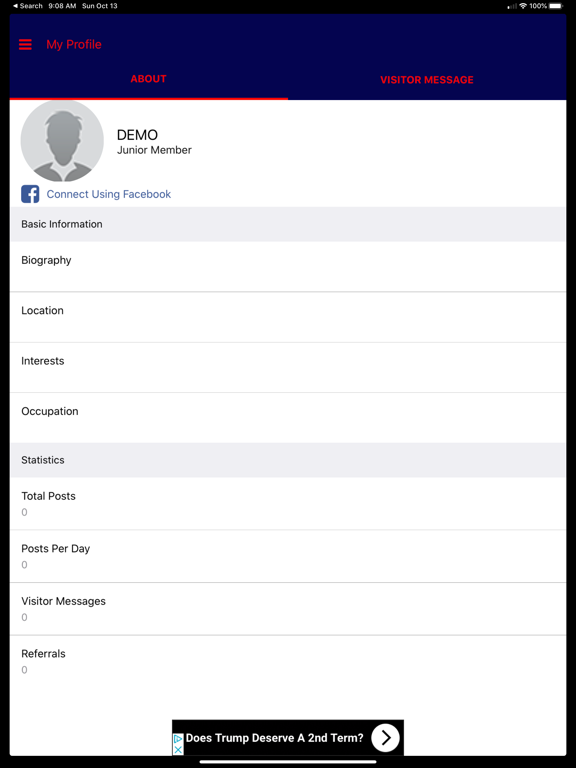 AutoForums 4 Honda's (FanSite) iPad screenshot 3 - Social Networking app