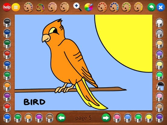 Screenshot #4 pour Coloring Book 3: Animals