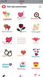 turkish love stickers iphone screenshot 1
