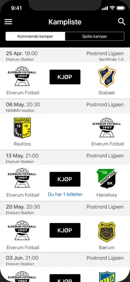 Game screenshot Elverum Fotball apk