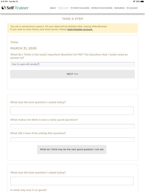 Screenshot #5 pour ASA Self Trainer EU
