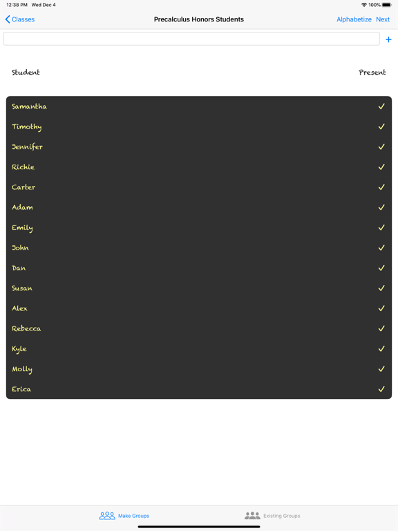 Screenshot #6 pour Group Generator