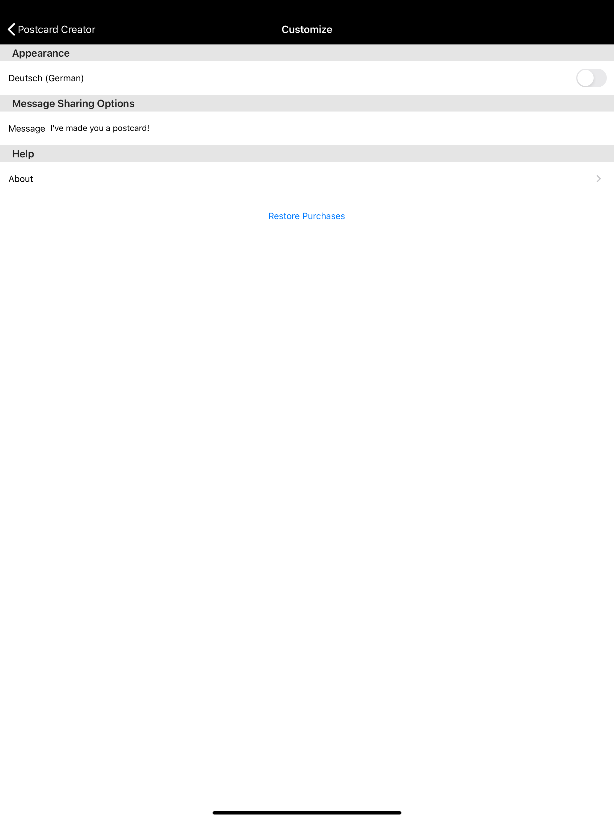 Postcard Creator
