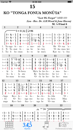 Tongan hymns FWC screenshot 5