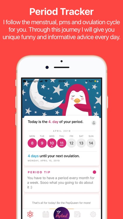Pepapp - Period Tracker screenshot-0
