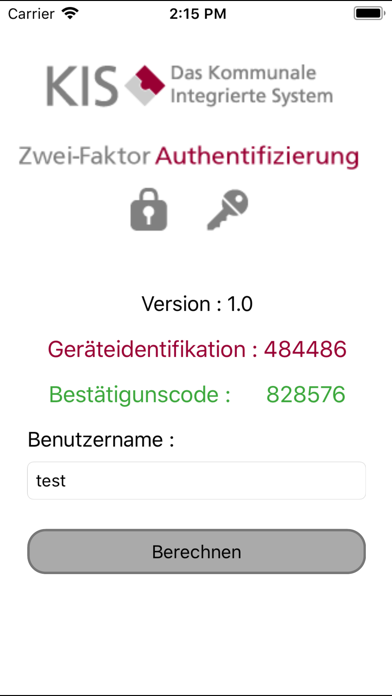Screenshot #3 pour Zwei-Faktor-Authentifizierung