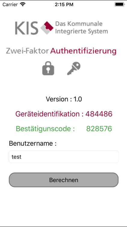 Zwei-Faktor-Authentifizierung