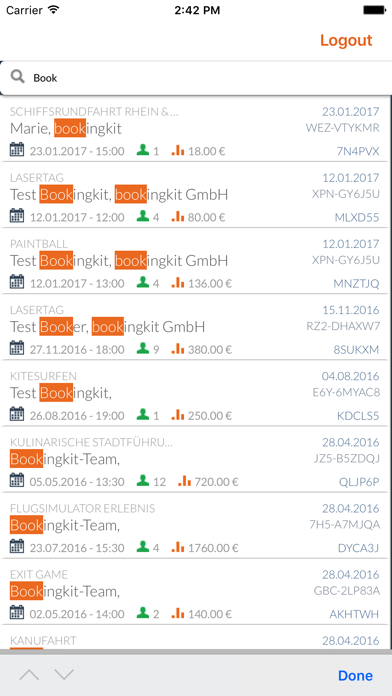 bookingkit Screenshot