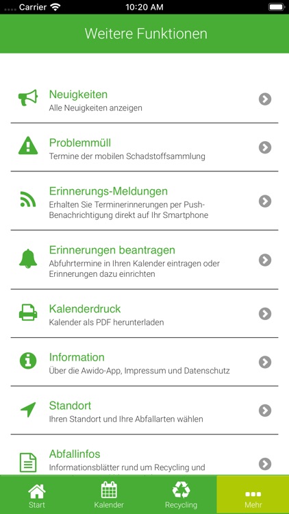 Landkreis Rosenheim Abfall-App screenshot-9