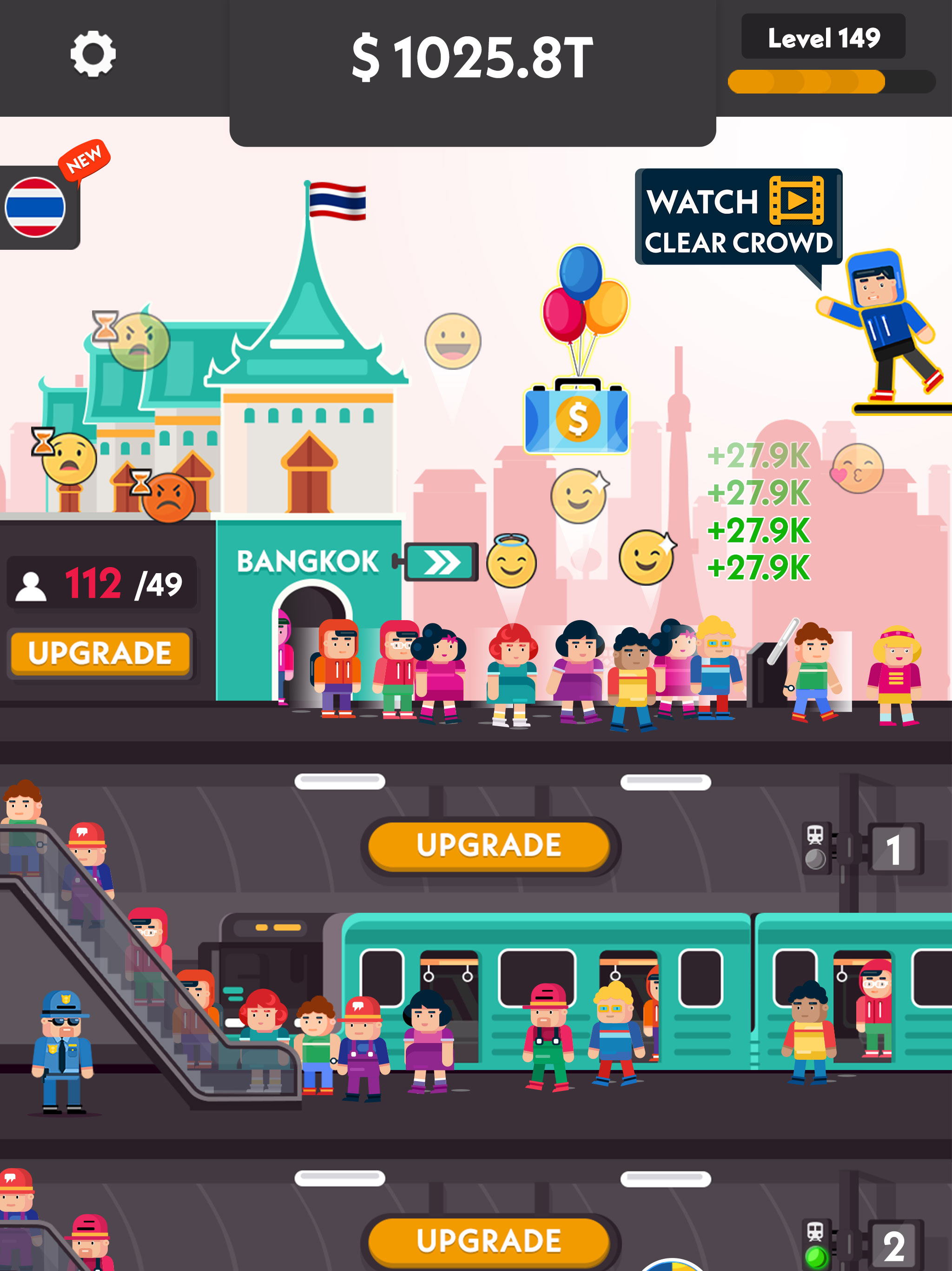 Idle Subway Tycoon screenshot 6