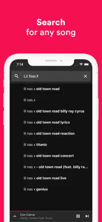 Music Player ‣: Screenshot 3 von 3
