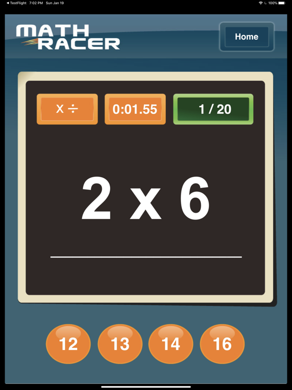 Screenshot #5 pour Math Racer Deluxe