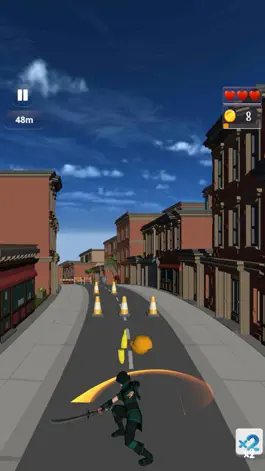 Game screenshot Ninja Runner Go Fruit Cutter mod apk