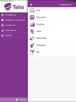 Telia HSEQ screenshot 5