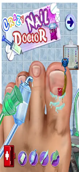 Game screenshot Crazy Toe Nail Doctor Surgery mod apk