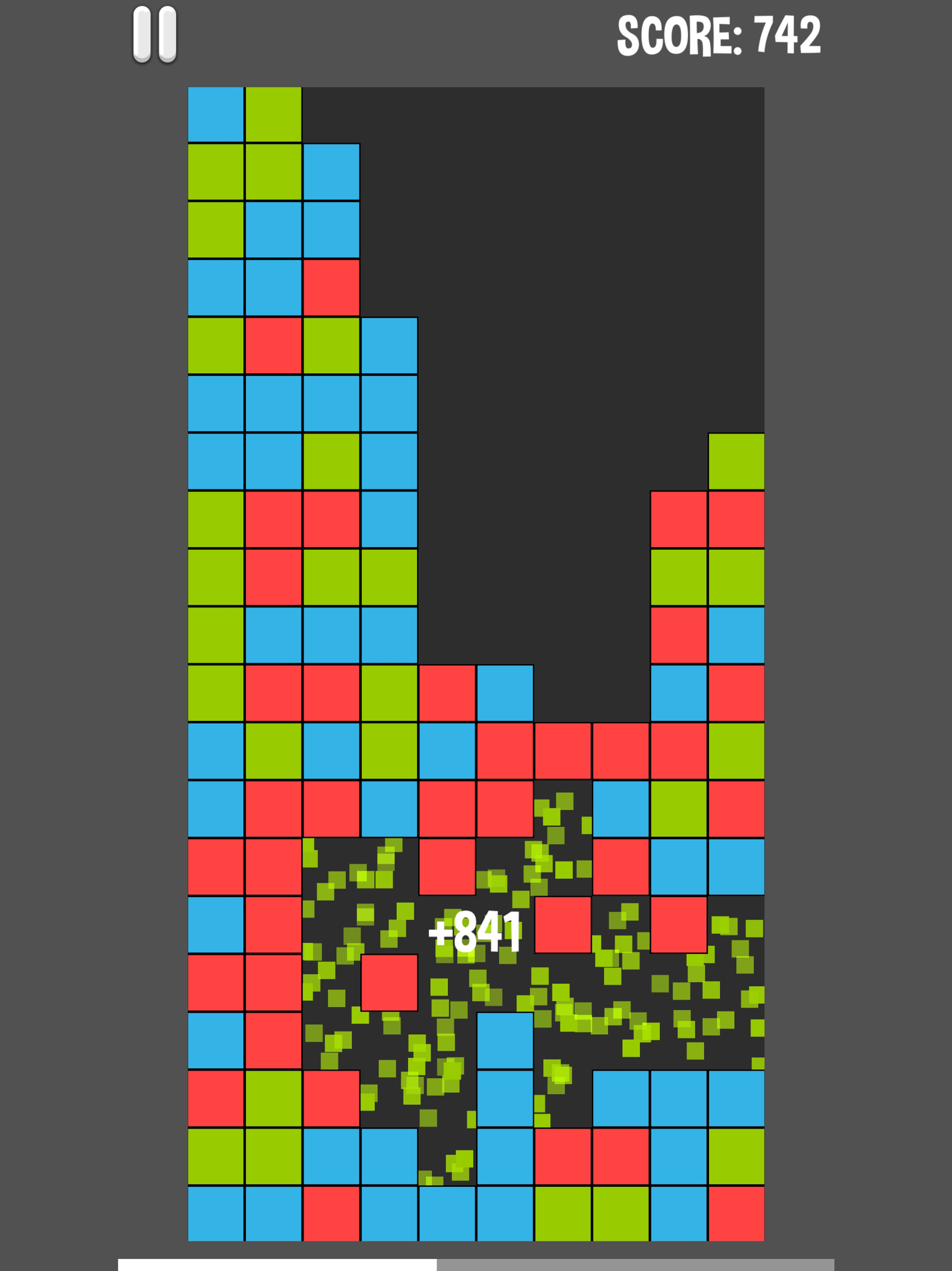Color Blocks Clickomania screenshot 8