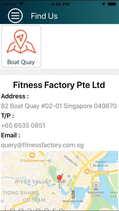 Screenshot 3 of J&A Fitness Factory App