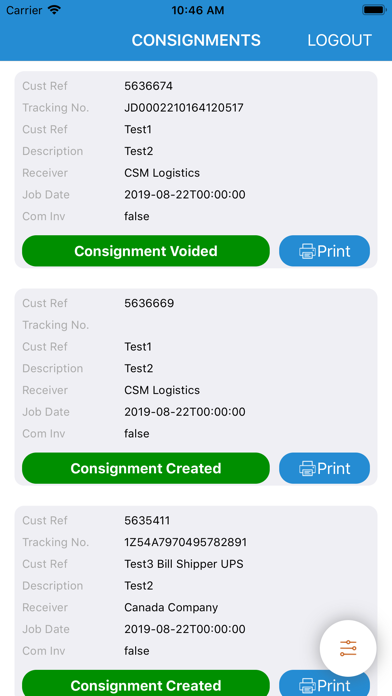 CSM Logistics screenshot 3