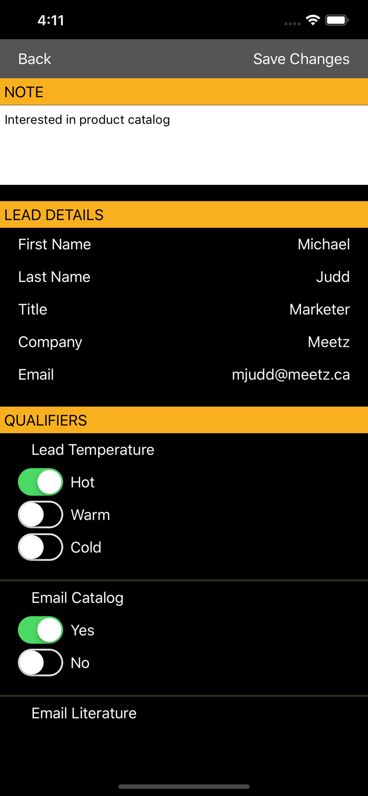 SwiftLeads screenshot 3