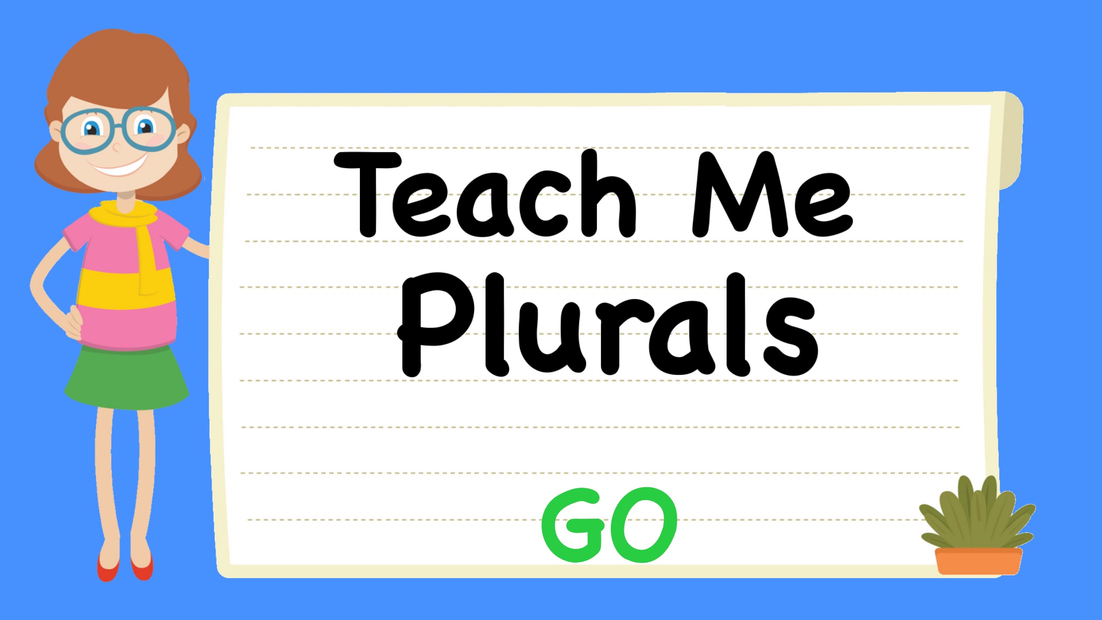 teach me plurals