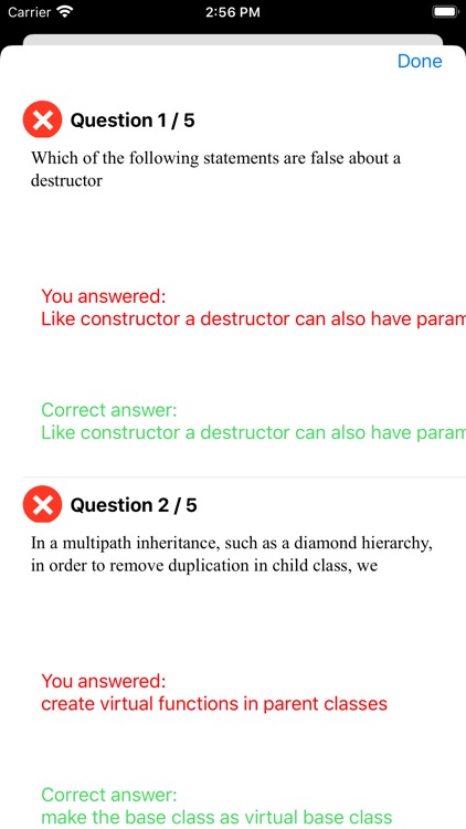 Quiz on C++ Programming screenshot-3