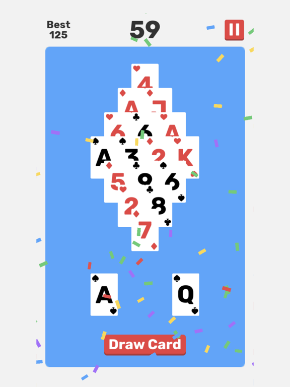 Screenshot #5 for Endless Pyramid Solitaire