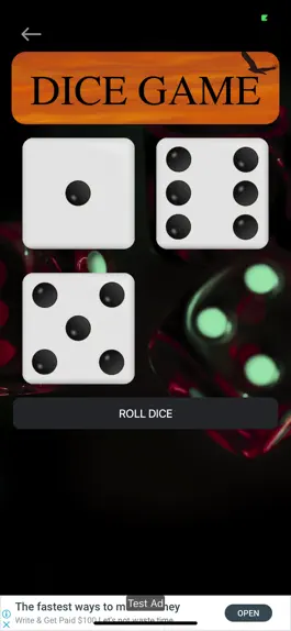 Game screenshot GAME WITH DICE hack