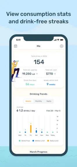 Game screenshot Less - Alcohol Tracker apk