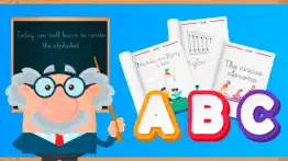 alphabet coloring book game iphone screenshot 1