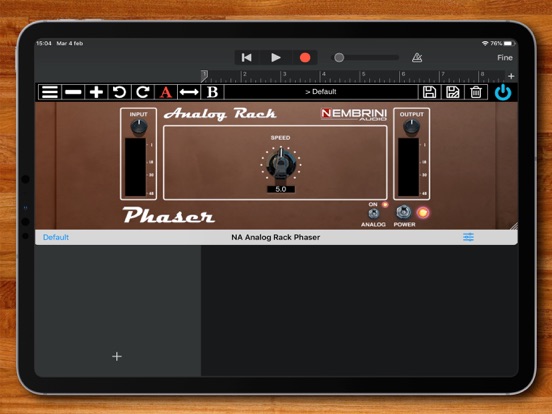 Screenshot #6 pour Analog Rack Phaser