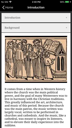 Early Music Primer screenshot 1