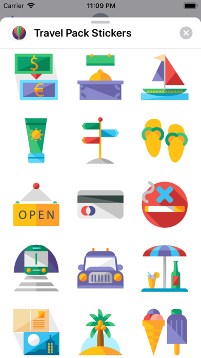 Travel Pack Stickers screenshot 3