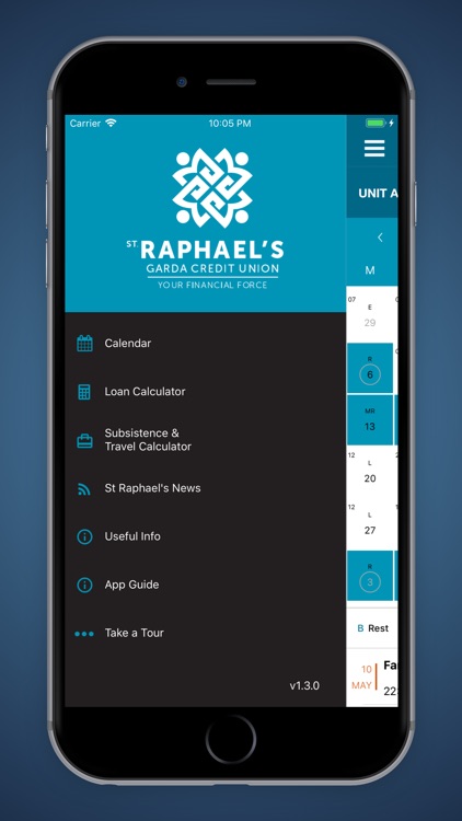 St.Raphael’s CU Roster App