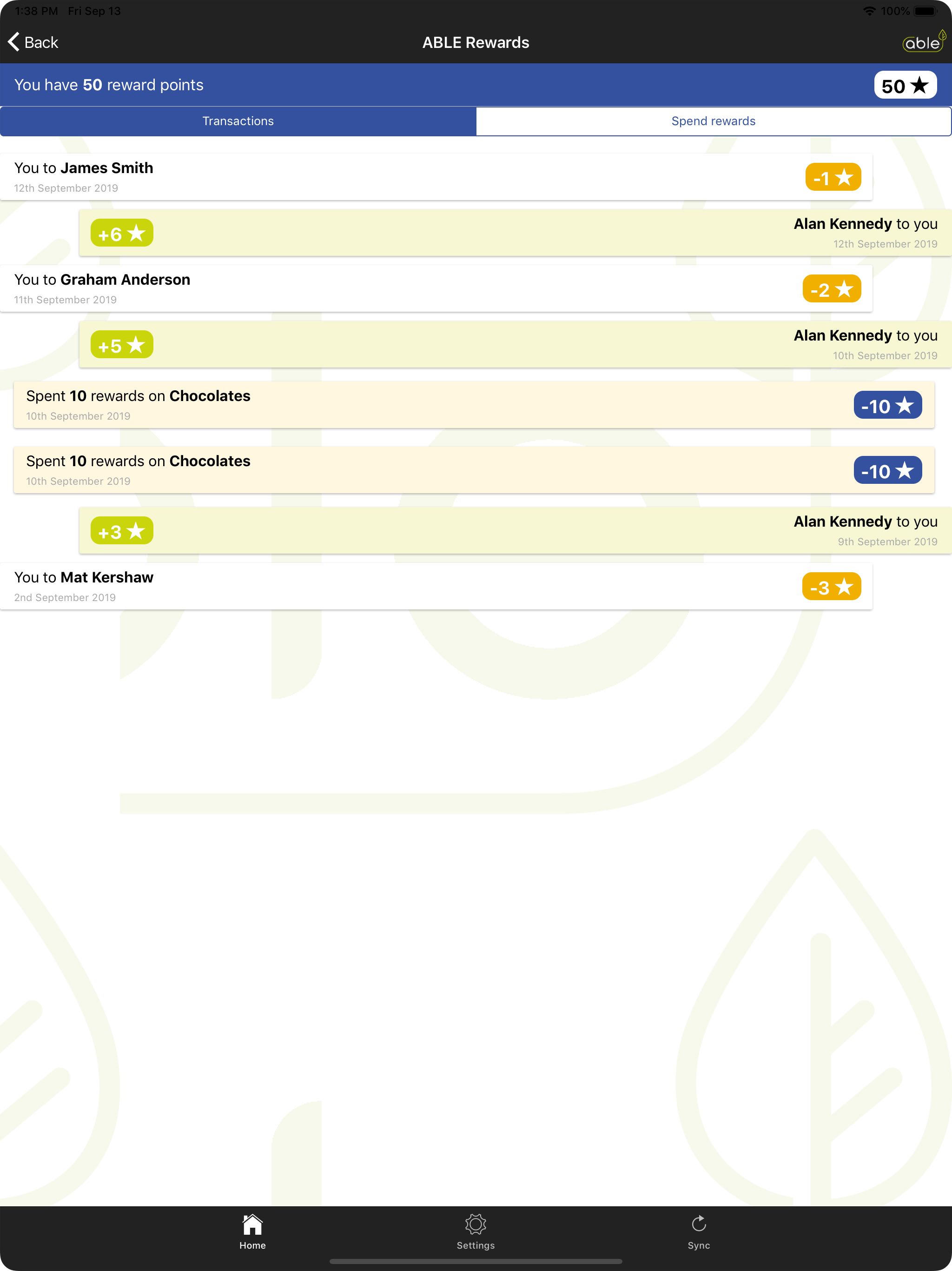 ABLE Rewards screenshot 7