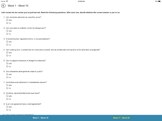 Screenshot #6 pour Verbal Advantage - Level 2