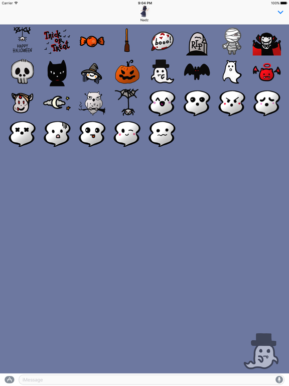 Screenshot #6 pour Boo - Halloween Stickers