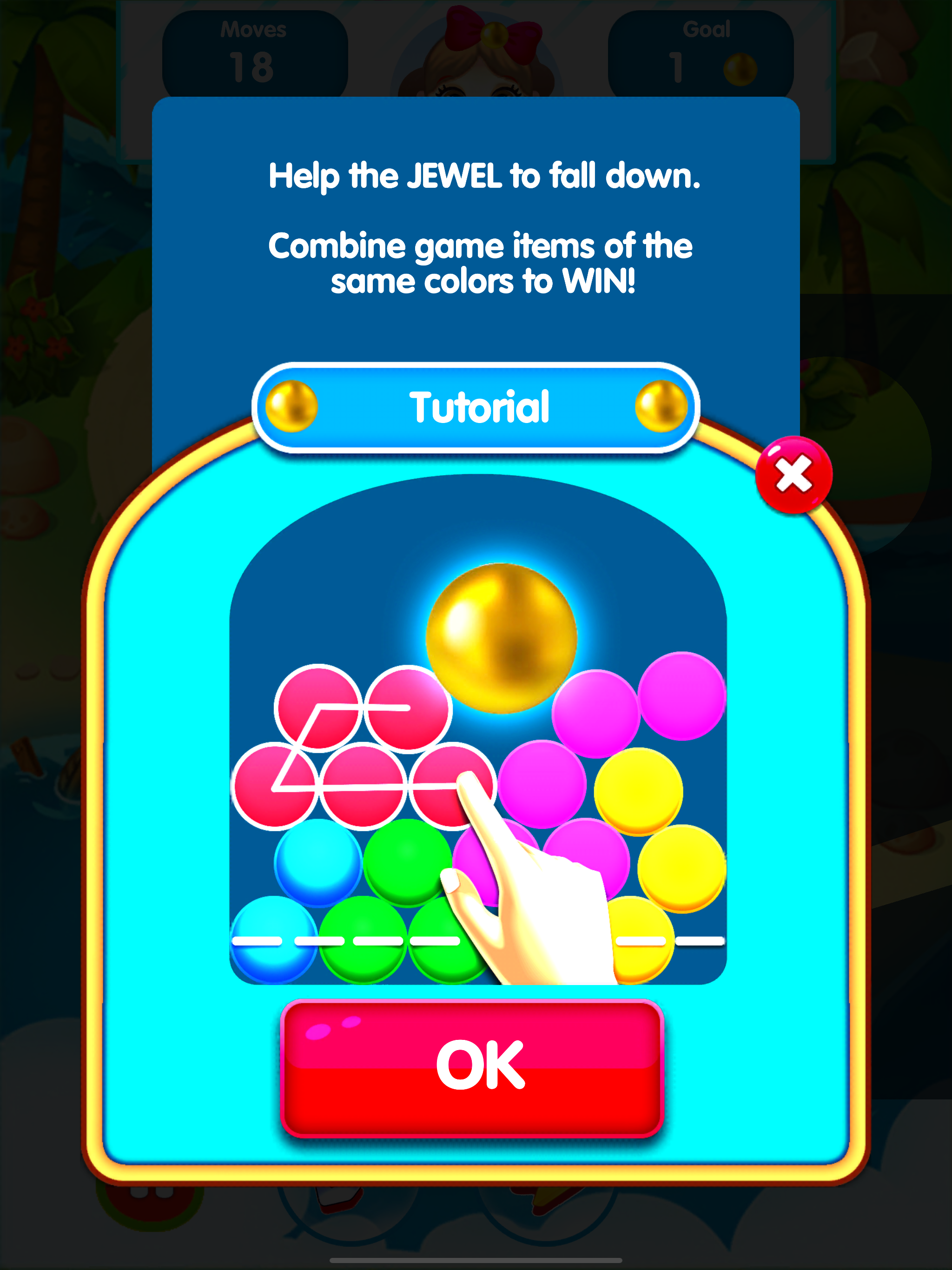 GOLD SPLASH Match 3 Puzzle