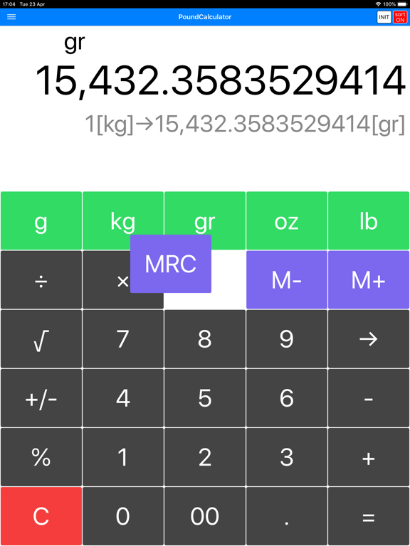 Screenshot #5 pour Pound Calculator -pound conv-