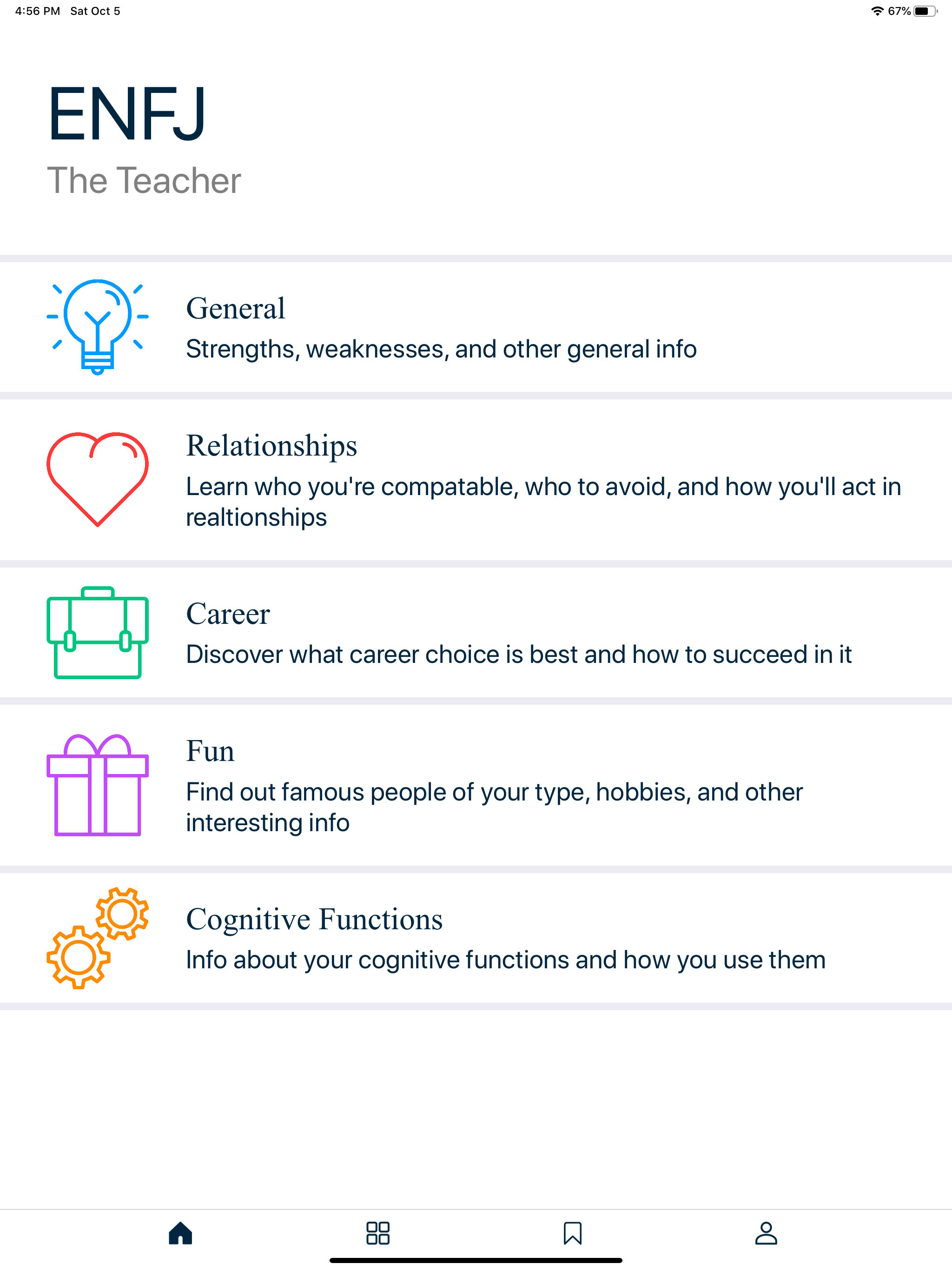 The Personality Types screenshot 6