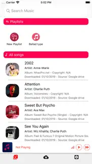 music player offline iphone screenshot 2