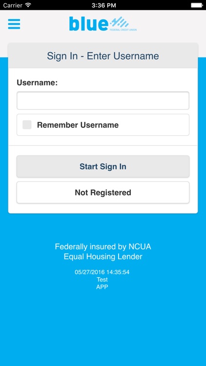 Blue FCU Mobile Banking App