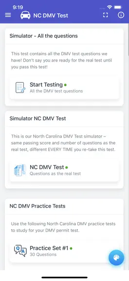 Game screenshot NC DMV Test hack