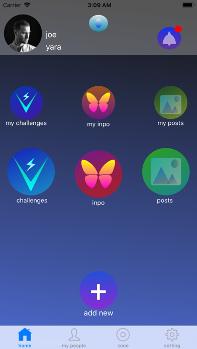 Neyara iPhone screenshot 1 - Social Networking app