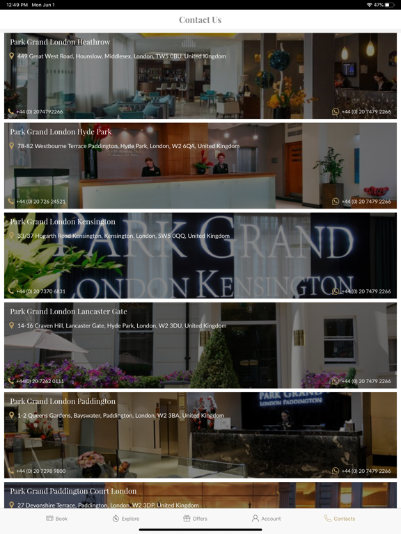 Screenshot #4 pour Park Grand London
