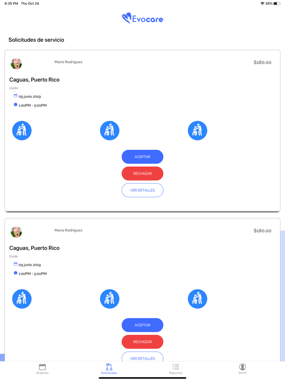 Evocare Provider iPad screenshot 7 - Business app
