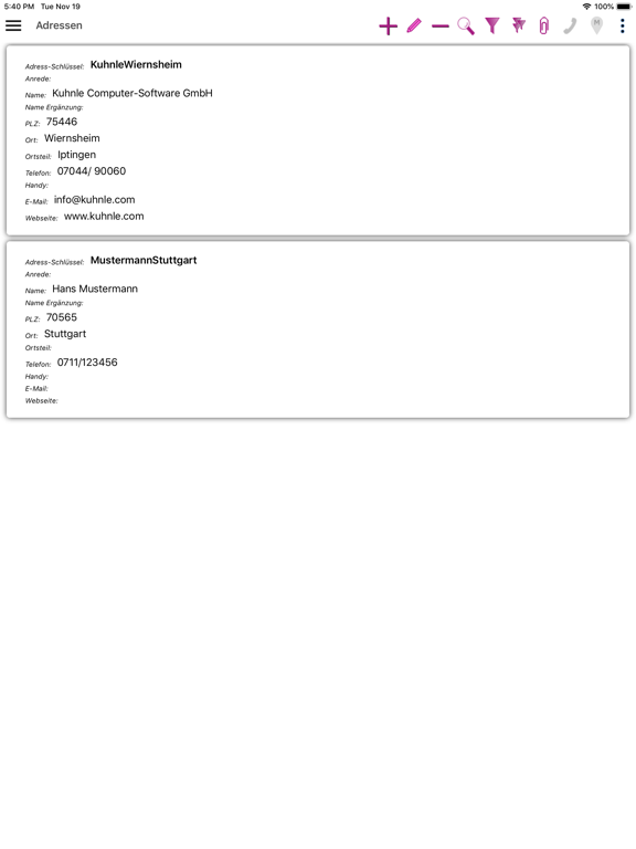 Screenshot #6 pour Kuhnle Mobile für Kuhnle NG