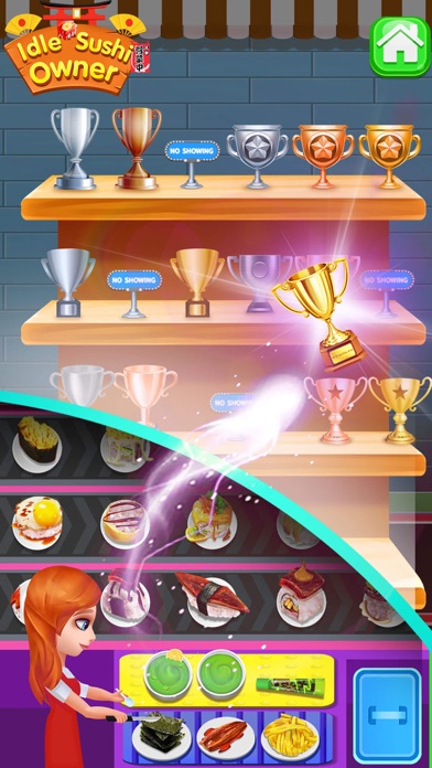 Idle Sushi Owner -Cooking Game Screenshot